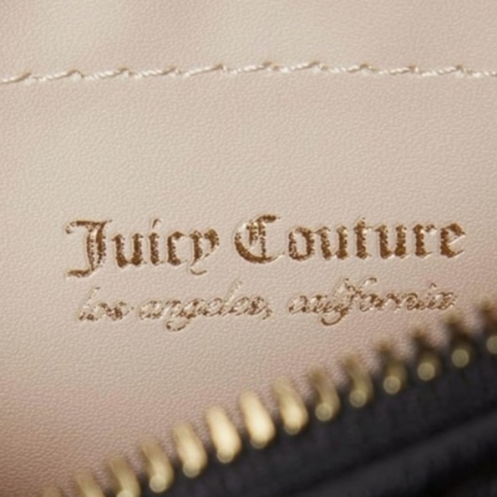 Juicy Couture Floral Print Clutch - Black and Pink - Picture 5 of 10